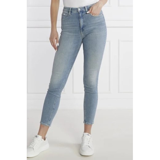 CALVIN KLEIN JEANS Jeansy HIGH RISE | Skinny fit ze sklepu Gomez Fashion Store w kategorii Jeansy damskie - zdjęcie 172905503