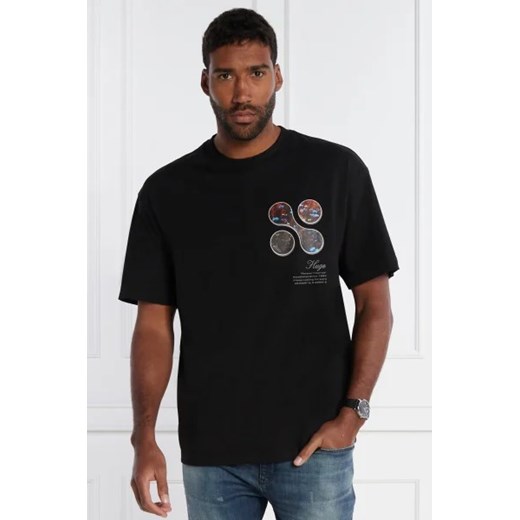 HUGO T-shirt Dikino | Loose fit L Gomez Fashion Store okazja