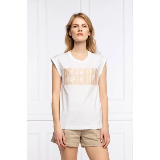Peserico T-shirt | Regular Fit Peserico 38 wyprzedaż Gomez Fashion Store