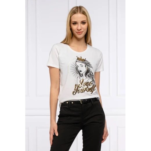 Liu Jo T-shirt | Regular Fit ze sklepu Gomez Fashion Store w kategorii Bluzki damskie - zdjęcie 172907283