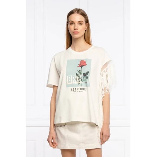 Twinset Actitude T-shirt | Regular Fit ze sklepu Gomez Fashion Store w kategorii Bluzki damskie - zdjęcie 172907312