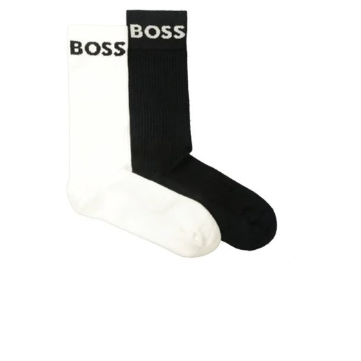 Boss Bodywear Skarpety 2-pack 43-46 okazyjna cena Gomez Fashion Store