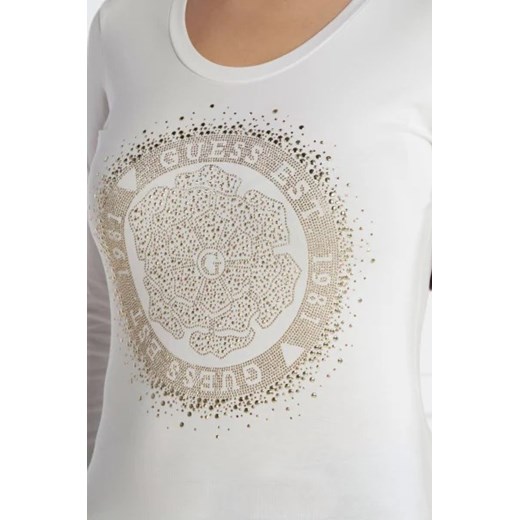 GUESS Bluzka | Regular Fit Guess L promocyjna cena Gomez Fashion Store