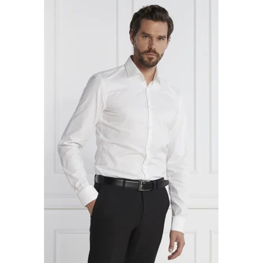 HUGO Koszula Kenno | Slim Fit | stretch 40 wyprzedaż Gomez Fashion Store