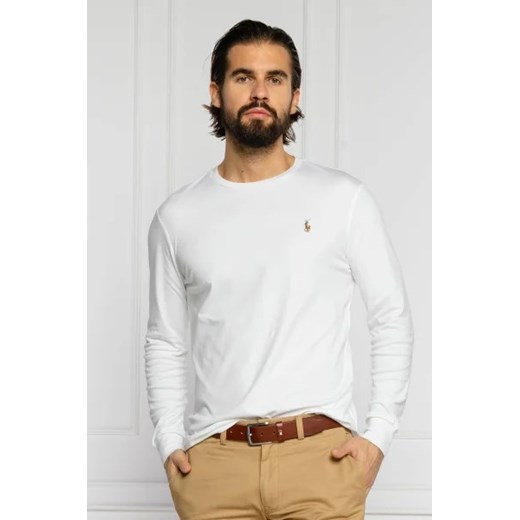 POLO RALPH LAUREN Longsleeve | Custom slim fit ze sklepu Gomez Fashion Store w kategorii T-shirty męskie - zdjęcie 172909011