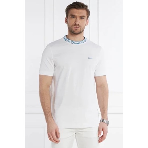 BOSS ORANGE T-shirt ocean detailed | Regular Fit ze sklepu Gomez Fashion Store w kategorii T-shirty męskie - zdjęcie 172909271