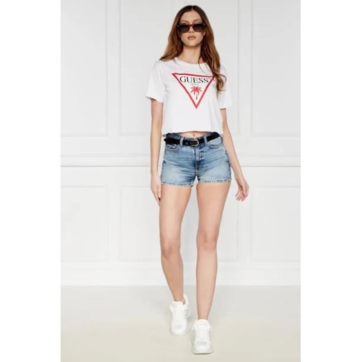 Bluzka damska Guess bawełniana
