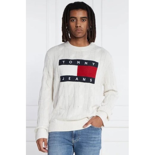 Tommy Jeans Sweter | Regular Fit ze sklepu Gomez Fashion Store w kategorii Swetry męskie - zdjęcie 172909723