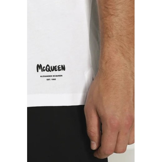 Alexander McQueen T-shirt | Regular Fit M Gomez Fashion Store promocja