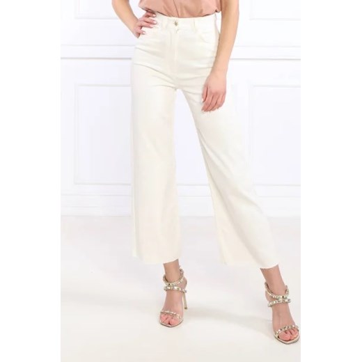 Elisabetta Franchi Jeansy | Cropped Fit | high waist Elisabetta Franchi 32 Gomez Fashion Store promocja