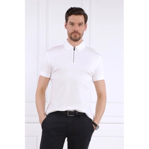 Tommy Hilfiger Polo DC INTERLOCK ZIP | Slim Fit ze sklepu Gomez Fashion Store w kategorii T-shirty męskie - zdjęcie 172909891