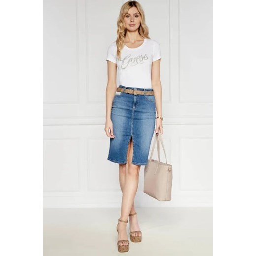 GUESS T-shirt | Slim Fit Guess L wyprzedaż Gomez Fashion Store