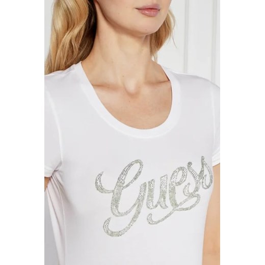 GUESS T-shirt | Slim Fit Guess S promocyjna cena Gomez Fashion Store