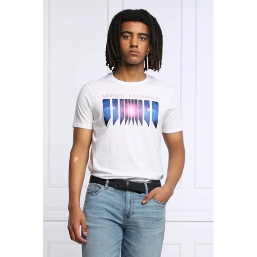 Armani Exchange T-shirt | Slim Fit ze sklepu Gomez Fashion Store w kategorii T-shirty męskie - zdjęcie 172910023