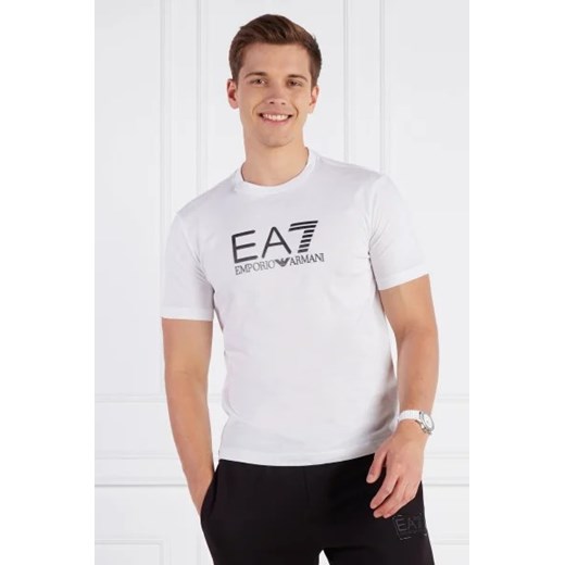 EA7 T-shirt | Regular Fit ze sklepu Gomez Fashion Store w kategorii T-shirty męskie - zdjęcie 172910032