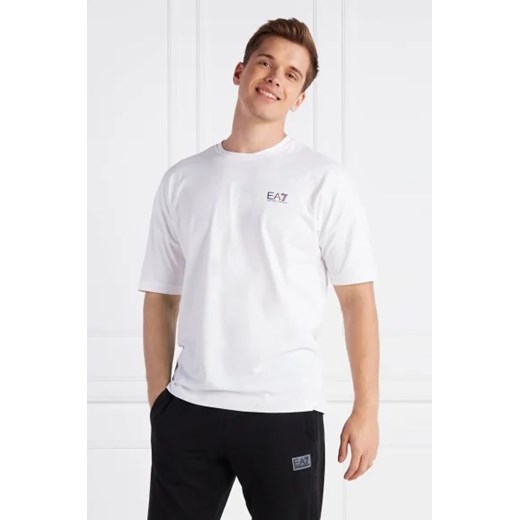 EA7 T-shirt | Regular Fit M okazja Gomez Fashion Store