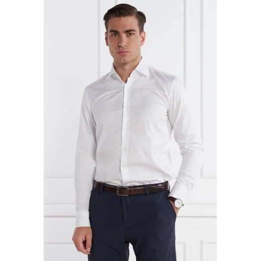 BOSS BLACK Koszula H-HANK-kent-C1-214 | Slim Fit ze sklepu Gomez Fashion Store w kategorii Koszule męskie - zdjęcie 172910201
