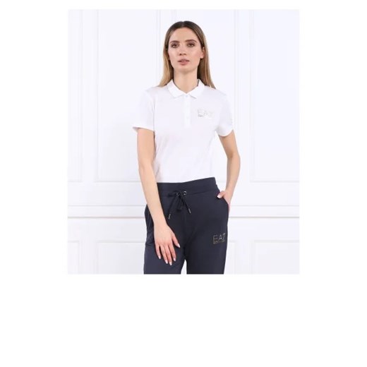 Bluzka damska Emporio Armani z kołnierzykiem