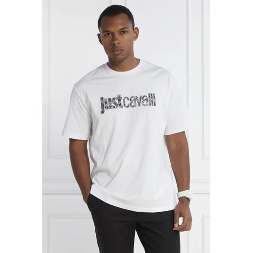 Just Cavalli T-shirt | Regular Fit ze sklepu Gomez Fashion Store w kategorii T-shirty męskie - zdjęcie 172910334