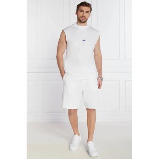 Hugo Blue Tank top Navertz | Regular Fit Hugo Blue L wyprzedaż Gomez Fashion Store