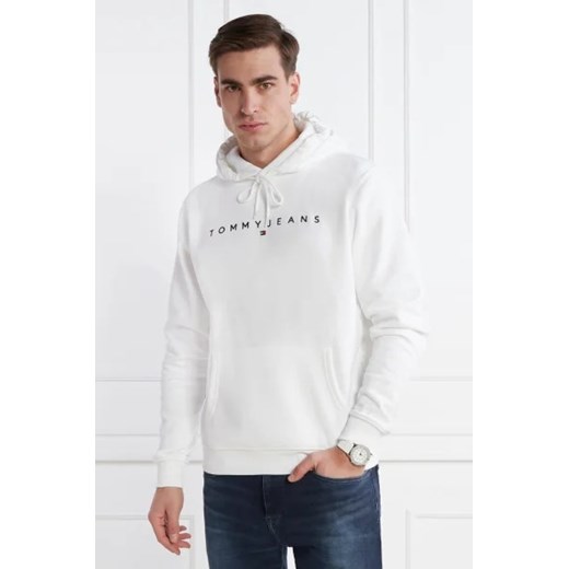 Tommy Jeans Bluza LINEAR LOGO HOODIE EXT | Regular Fit Tommy Jeans M okazja Gomez Fashion Store
