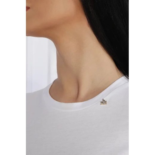 Elisabetta Franchi T-shirt | Slim Fit Elisabetta Franchi 40 okazyjna cena Gomez Fashion Store