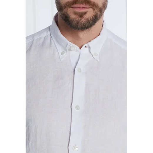 BOSS BLACK Lniana koszula S-LIAM | Regular Fit XL wyprzedaż Gomez Fashion Store