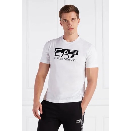 EA7 T-shirt | Regular Fit ze sklepu Gomez Fashion Store w kategorii T-shirty męskie - zdjęcie 172911332