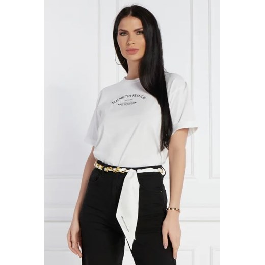 Elisabetta Franchi T-shirt | Oversize fit ze sklepu Gomez Fashion Store w kategorii Bluzki damskie - zdjęcie 172911804