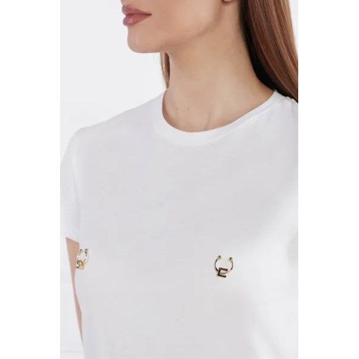 Elisabetta Franchi T-shirt | Slim Fit Elisabetta Franchi 44 okazja Gomez Fashion Store
