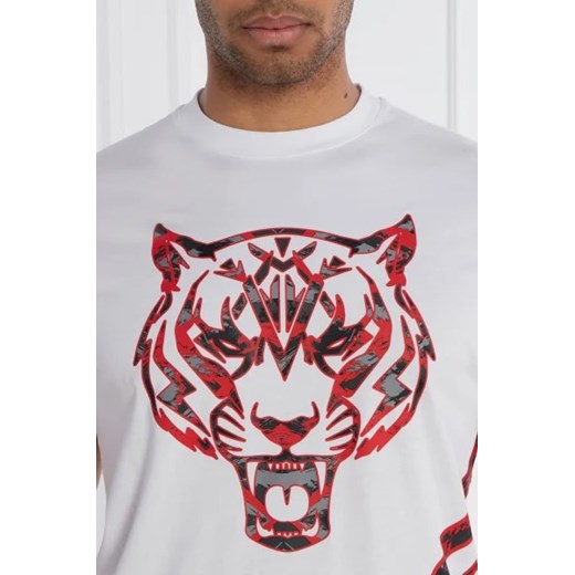Plein Sport T-shirt Tiger | Regular Fit Plein Sport L wyprzedaż Gomez Fashion Store