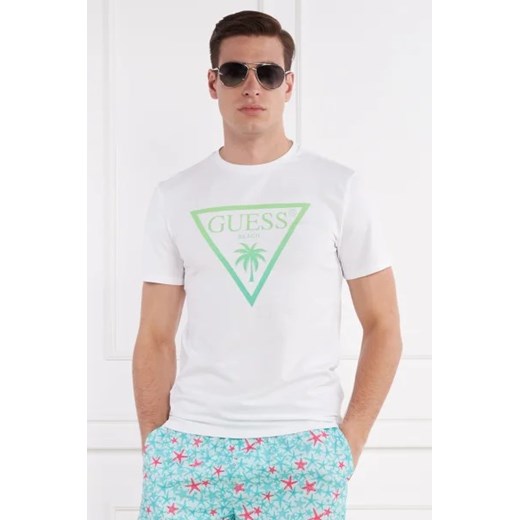 Guess Underwear T-shirt | Slim Fit | stretch ze sklepu Gomez Fashion Store w kategorii T-shirty męskie - zdjęcie 172912431