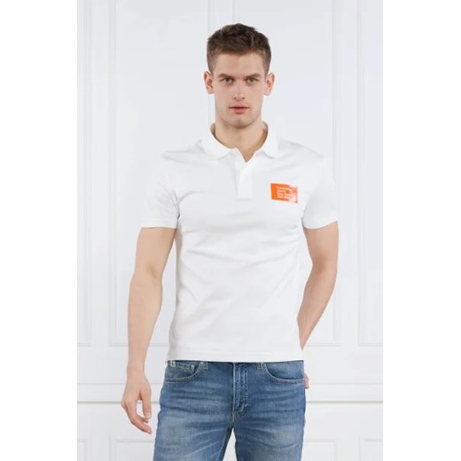CALVIN KLEIN JEANS Polo COLORED ADDRESS BOX | Regular Fit ze sklepu Gomez Fashion Store w kategorii T-shirty męskie - zdjęcie 172912801