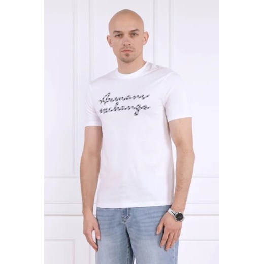 Armani Exchange T-shirt | Regular Fit ze sklepu Gomez Fashion Store w kategorii T-shirty męskie - zdjęcie 172912830