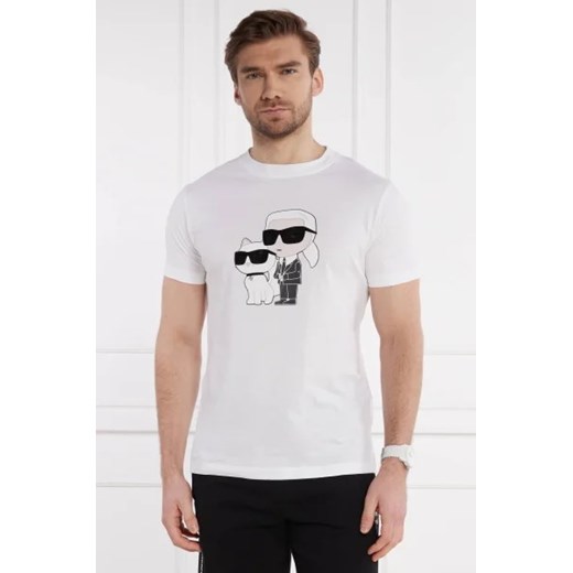 Karl Lagerfeld T-shirt | Regular Fit ze sklepu Gomez Fashion Store w kategorii T-shirty męskie - zdjęcie 172913382