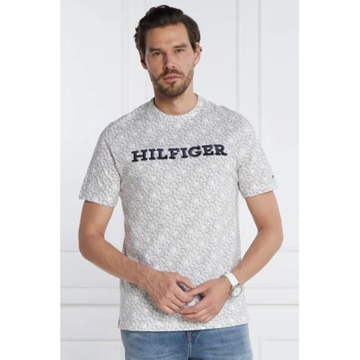 Tommy Hilfiger T-shirt AOP MONOGRAM | Regular Fit ze sklepu Gomez Fashion Store w kategorii T-shirty męskie - zdjęcie 172913384