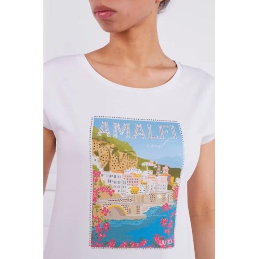 Liu Jo T-shirt T-SHIRT | Slim Fit Liu Jo XL okazyjna cena Gomez Fashion Store