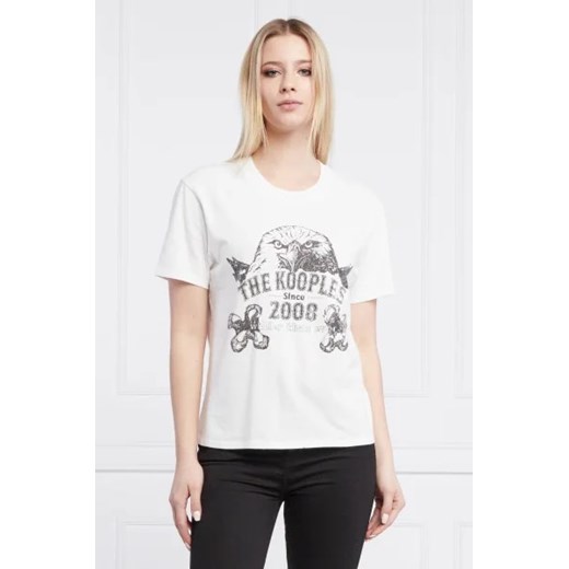 The Kooples T-shirt | Regular Fit The Kooples 36 wyprzedaż Gomez Fashion Store