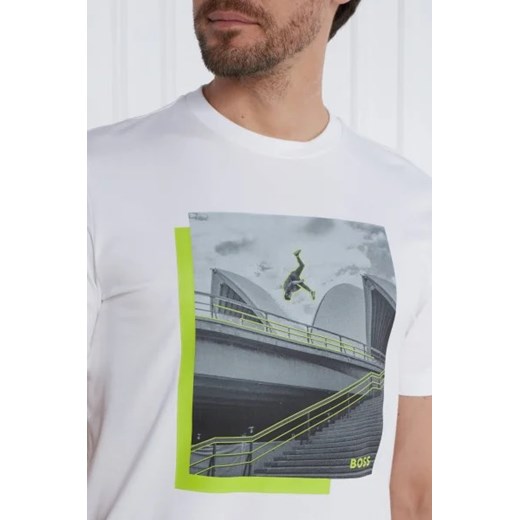 BOSS GREEN T-shirt Tee 10 | Regular Fit L Gomez Fashion Store promocyjna cena
