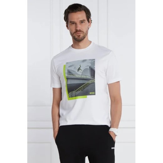 BOSS GREEN T-shirt Tee 10 | Regular Fit M okazyjna cena Gomez Fashion Store