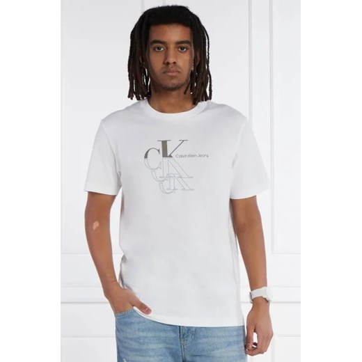 CALVIN KLEIN JEANS T-shirt MONOGRAM ECHO GRAPHIC S promocyjna cena Gomez Fashion Store