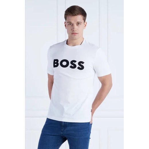 BOSS BLACK T-shirt Tiburt 345 | Regular Fit ze sklepu Gomez Fashion Store w kategorii T-shirty męskie - zdjęcie 172914221