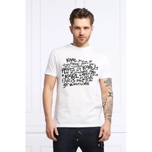 Karl Lagerfeld T-shirt | Regular Fit ze sklepu Gomez Fashion Store w kategorii T-shirty męskie - zdjęcie 172914374