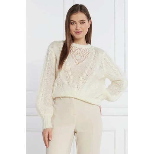 TWINSET Wełniany sweter | Regular Fit ze sklepu Gomez Fashion Store w kategorii Swetry damskie - zdjęcie 172914531