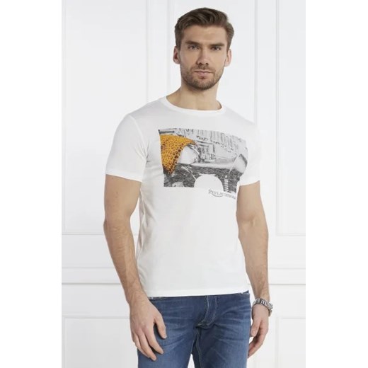 Replay T-shirt | Regular Fit ze sklepu Gomez Fashion Store w kategorii T-shirty męskie - zdjęcie 172914542