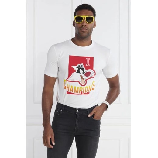 Iceberg T-shirt | Regular Fit ze sklepu Gomez Fashion Store w kategorii T-shirty męskie - zdjęcie 172914843