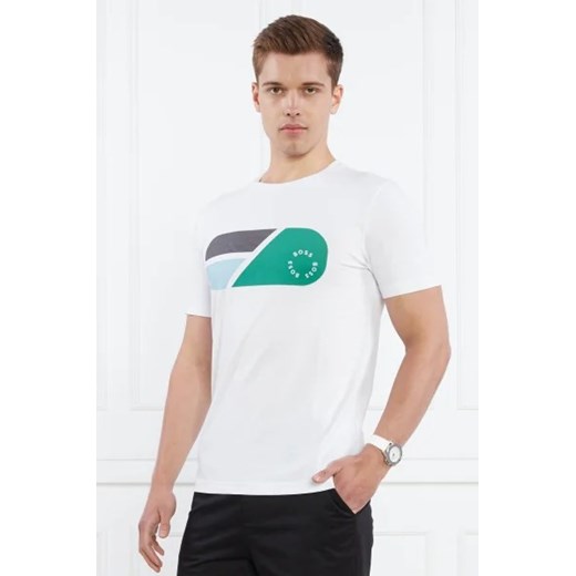 BOSS GREEN T-shirt Tee 9 | Regular Fit | stretch ze sklepu Gomez Fashion Store w kategorii T-shirty męskie - zdjęcie 172915004