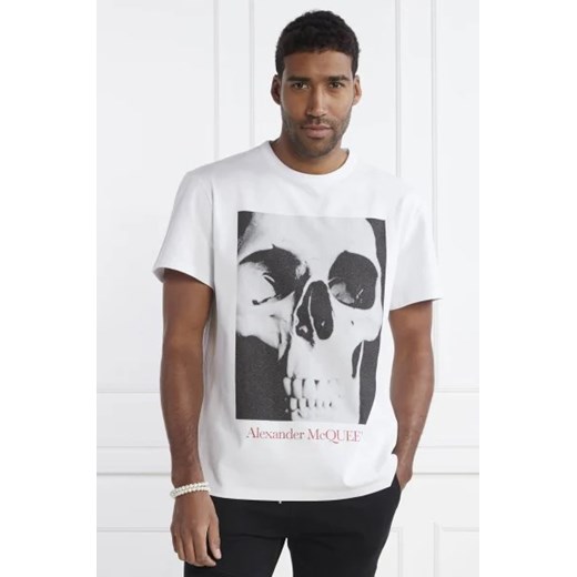 Alexander McQueen T-shirt | Regular Fit ze sklepu Gomez Fashion Store w kategorii T-shirty męskie - zdjęcie 172915113