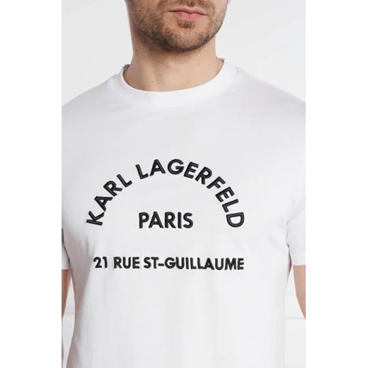 T-shirt męski Karl Lagerfeld bawełniany 