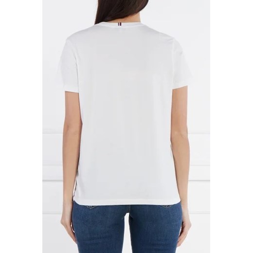 Tommy Hilfiger T-shirt REG C-NK SIGNATURE | Regular Fit Tommy Hilfiger XXL okazja Gomez Fashion Store